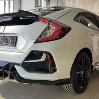Civic Fk7 2016-2020 İçin Uyumlu Hachback Spoiler Dto Boyasız