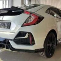 Civic Fk7 2016-2020 İçin Uyumlu Hachback Spoiler Dto Boyasız