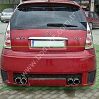 Citroen C3 Uyumlu Yedek Parça Arka Tampon