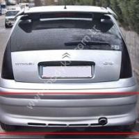Citroen C3 Uyumlu Yedek Parça Arka Tampon Eki
