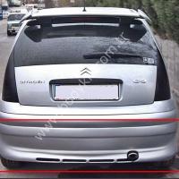 Citroen C3 Uyumlu Yedek Parça Arka Tampon Eki