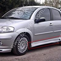 Citroen C3 Uyumlu Yedek Parça Delikli Marşpiyel