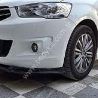 Citroen Uyumlu Yedek Parça C-Elysee Ön Lip Plastik