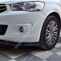 Citroen Uyumlu Yedek Parça C-Elysee Ön Lip Plastik