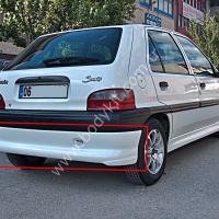 Citroen Uyumlu Yedek Parça Saxo Arka Tampon Eki