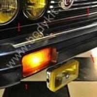 Fiat 131 Mirafiori Uyumlu Yedek Parça Körüklü Ön Tampon