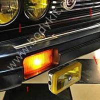 Fiat 131 Mirafiori Uyumlu Yedek Parça Körüklü Ön Tampon