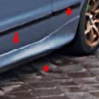 Fiat Bravo Uyumlu Yedek Parça Arka Tampon Eki