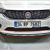 Fiat Egea Uyumlu Yedek Parça Ön Tampon Koruma - Plastik