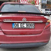 Fiat Egea Uyumlu Yedek Parça Ayaklı Spoiler