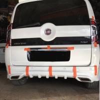Fiat Fiorino Uyumlu Yedek Parça Arka Tampon Eki