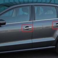 Volkswagen Polo 2009 - 2017 Uyumlu Yedek Parça Krom Kapı Paslanmaz Çelik 4 Kapı