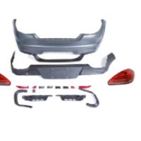 Panamera 2011-2013 İçin Uyumlu Arka Tampon + Stop Facelift