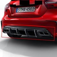 Mercedes W176 A45 Amg Uyumlu Yedek Parça Arka Tampon Difüzörü