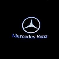 Mercedes E300 Uyumlu Yedek Parça Kapı Altı Orjinal Hayalet Logo