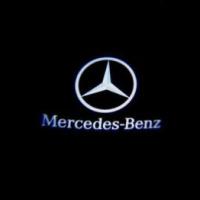 Mercedes E300 Uyumlu Yedek Parça Kapı Altı Orjinal Hayalet Logo