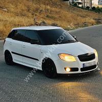 Skoda Fabia Uyumlu Yedek Parça Ön Lip - Plastik