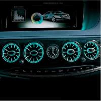 Mercedes S W222 2015-2020 Uyumlu Yedek Parça Ön Havalandırma Menfez Ambiyans 7 Renk