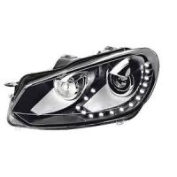 Volkswagen Golf 6 2008-2013 Uyumlu Yedek Parça R Far 15 Led Tek Mercek