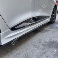 Renault Clio 4 Uyumlu Yedek Parça Marşpiyel Alt Lip - Plastik