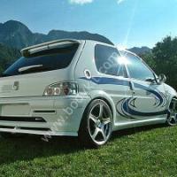 Peugeot 106 Uyumlu Yedek Parça Arka Tampon Eki