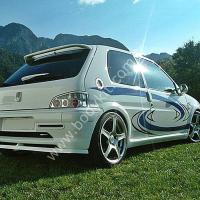 Peugeot 106 Uyumlu Yedek Parça Arka Tampon Eki