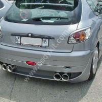 Peugeot 206 Uyumlu Yedek Parça Dimma Arka Tampon