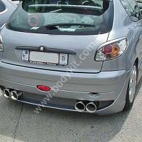 Peugeot 206 Uyumlu Yedek Parça Dimma Arka Tampon