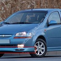 Chevrolet Kalos Uyumlu Yedek Parça HB Ön Tampon Eki