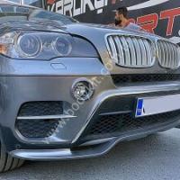 BMW E70 X5 Uyumlu Yedek Parça Ön Tampon Alt Eki