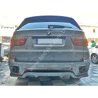 BMW X5 E70 Uyumlu Yedek Parça Arka Tampon Eki 3 Parça