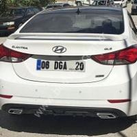 Hyundai Elantra Uyumlu Yedek Parça Ayaklı Spoiler