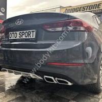 Hyundai Elantra Uyumlu Yedek Parça Difüzör Plastik İthal