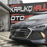Hyundai Elantra Uyumlu Yedek Parça Ön Tampon Eki 3 Parça