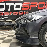 Hyundai Elantra Uyumlu Yedek Parça Ön Tampon Eki 3 Parça