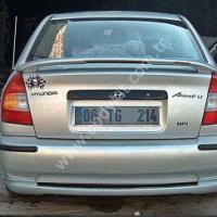 Hyundai Accent Uyumlu Yedek Parça Milenyum Arka Tampon Eki