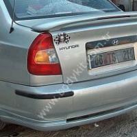 Hyundai Accent Uyumlu Yedek Parça Milenyum Işıklı Spoiler