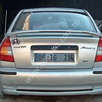 Hyundai Accent Uyumlu Yedek Parça Milenyum Işıklı Spoiler