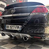 Opel Astra H Cabrio Uyumlu Yedek Parça Arka Tampon Eki