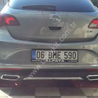 Opel Astra J Uyumlu Yedek Parça Difüzör Plastik