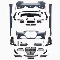 BMW 4 Serisi G22 M4 Uyumlu Yedek Parça Body Kit (Ön Arka Tampon Marşpiyel Panjur - Egzoz Set) 2 Kapı