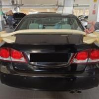 Honda Civic Uyumlu Yedek Parça FD6 2006-2012 İçin Uyumlu Typer Spoiler (Boyasız)