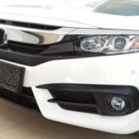 Honda Civic FC5 Uyumlu Yedek Parça 2016-2020 İçin Uyumlu Ön Sisi Orta Çita Piano Black