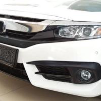 Honda Civic FC5 Uyumlu Yedek Parça 2016-2020 İçin Uyumlu Ön Sisi Orta Çita Piano Black