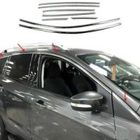Ford Kuga Uyumlu Yedek Parça 2013-2019 Cam Üst Çıtası Krom