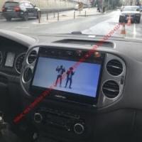 Volkswagen Tiguan 2008-2011 Uyumlu Yedek Parça Arka Stop Çerçevesi / ABS Krom