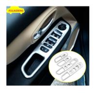 Jeep Renegade Uyumlu Yedek Parça 2014+ İç Cam Açma Çerçevesi Aksesuar 4 Parça Set Silver