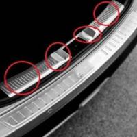 Kia Sportage Uyumlu Yedek Parça 2010-2014 Arkan Bagaj Eşiği Paslanmaz Çelik Krom