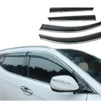 Hyundai Santa Fe 2013-2018 Uyumlu Yedek Parça Kromlu Cam Rüzgarlığı