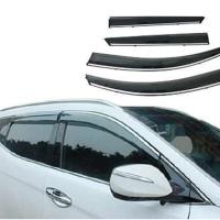 Hyundai Santa Fe 2013-2018 Uyumlu Yedek Parça Kromlu Cam Rüzgarlığı